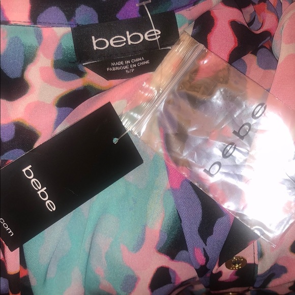 Bebe Leopard Shirt Dress👗 - Picture 14 of 16